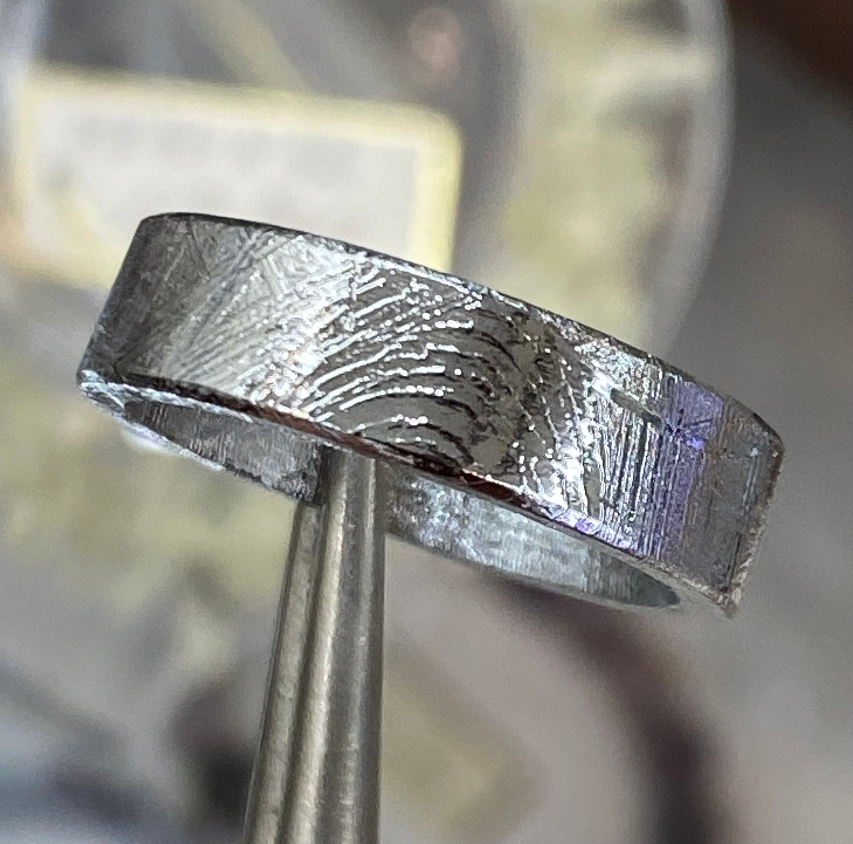 厳選 ガネッシュヒマール産ヒマラヤ水晶 くりぬきリング17号 手作り