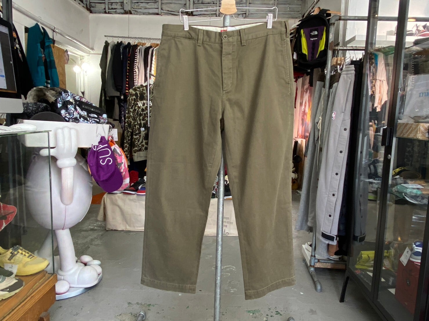 Supreme PIN UP CHINO PANT OLIVE 36 54836 | BRAND BUYERS OSAKA