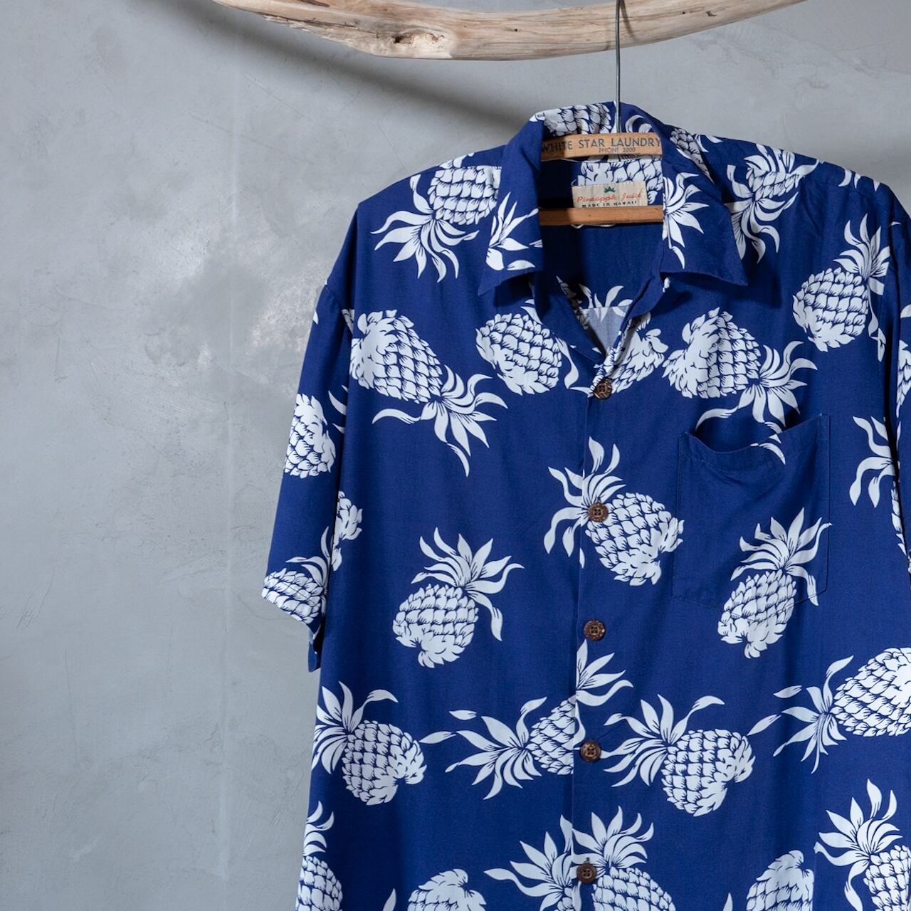 PINEAPPLE JUICE アロハシャツ MADE IN HAWAII