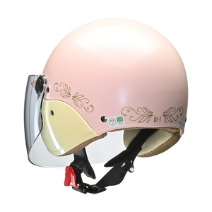 【公式】Street Alice QJ-3　セミジェットヘルメット　パールピンク