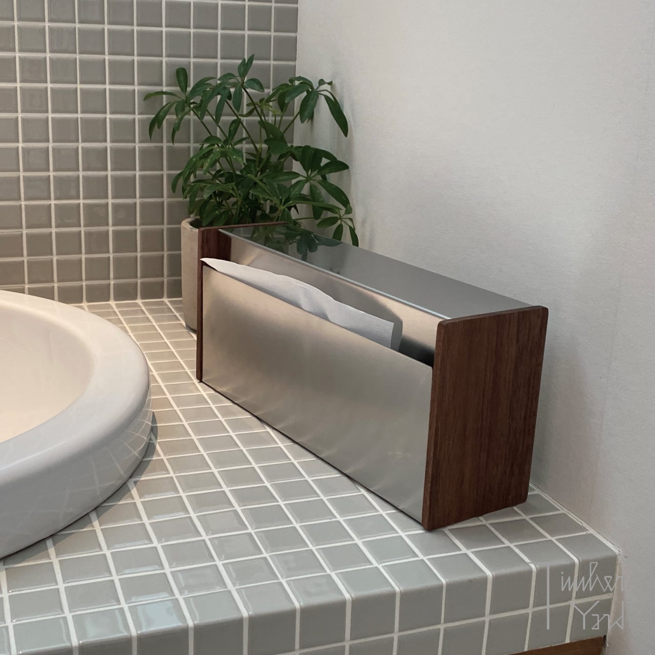 tissue box / walnut / ティッシュボックス / ウォルナット / YAMASAKI