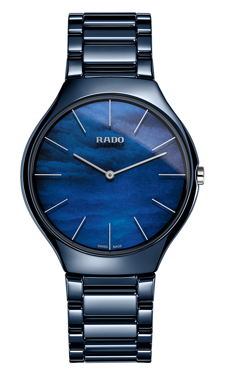 【RADO ラドー】True Thinline Water／トゥルーシンライン（ウォーターブルー）／国内正規品 腕時計