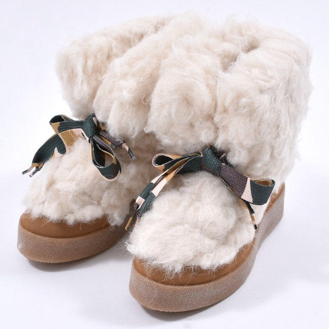 KHRIS JOY PUFF ALPACA BOOTS