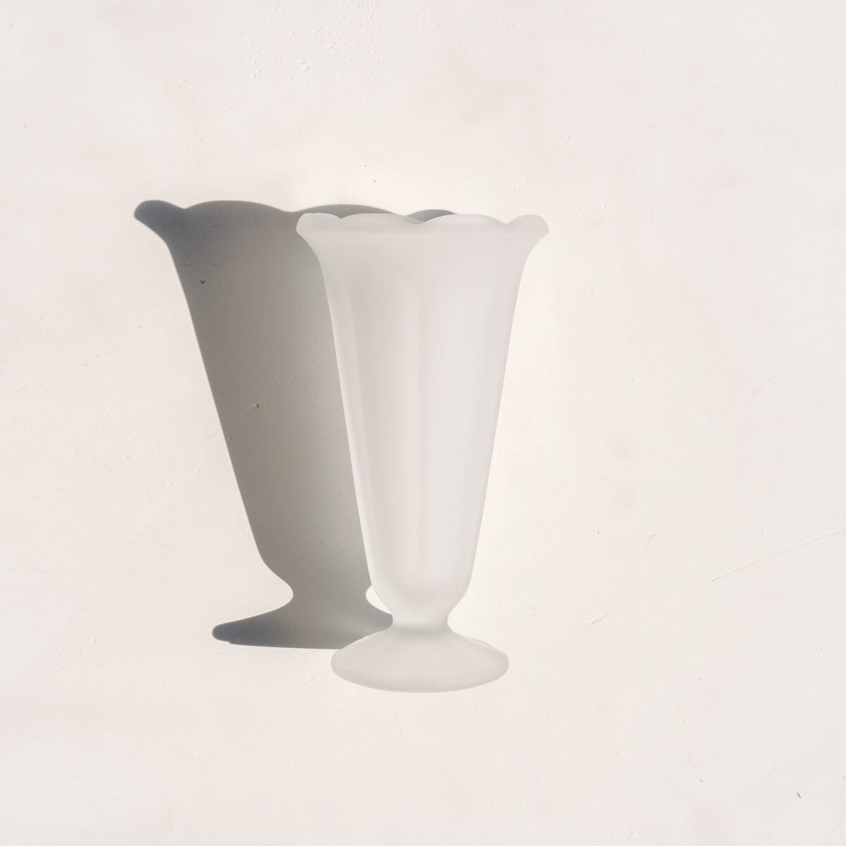 Mat Glass Vase