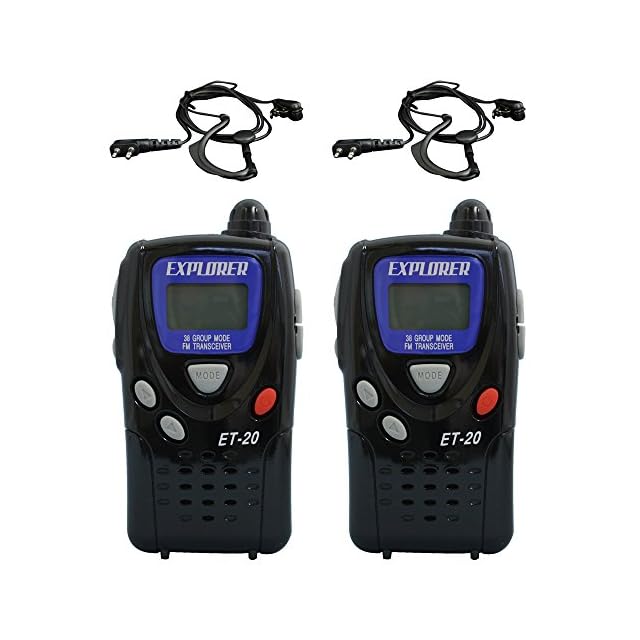 新品　EXPLORER ET-20 トランシーバー 2台セット F.R.C EXPLORER エクスプローラ 特定小電力トランシーバー2台セット ET