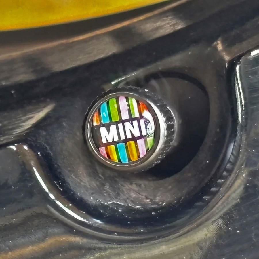 バルブキャップ 4デザイン MINI全車種適合 | ミニガレージパラドックス