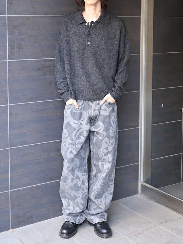 【26aw/ROLDSKOV】rambo polo dark grey