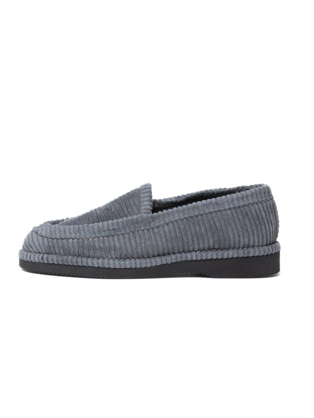 Raza House Shoes (Wide Corduroy) - Gray -
