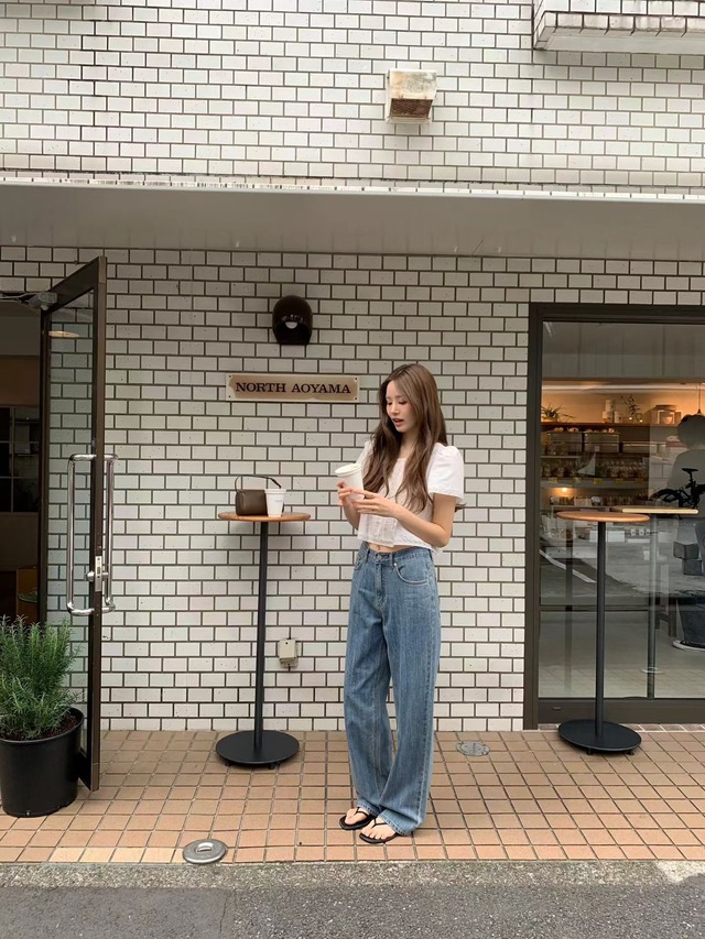 (予約) ounce / Claire slub denim 1color