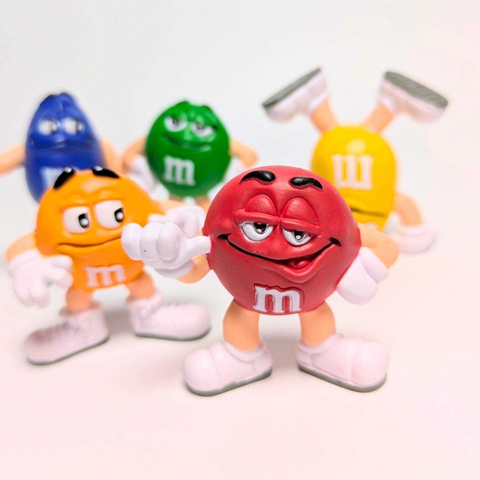 【m&m's(エムアンドエムズ) PVC ミニフィギュア5体SET】〚アメリカン雑貨 アメトイ〛