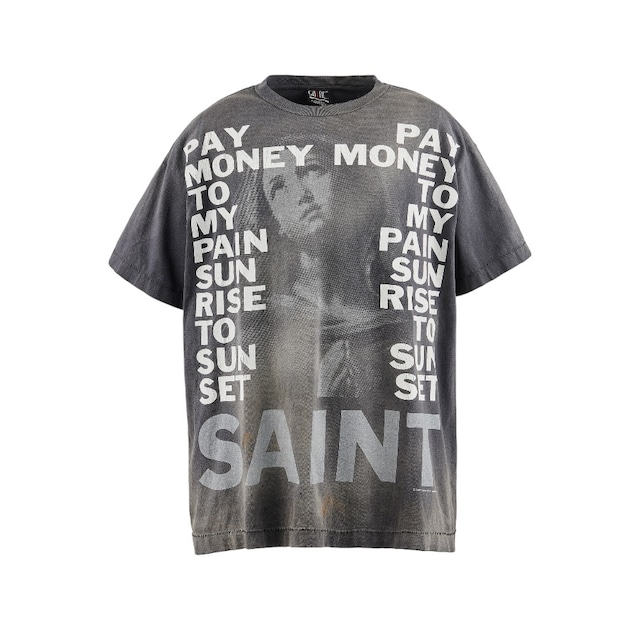 【SAINT MICHAEL】SM-YS8-0000-C49/PTP_SS TEE/STAY REAL/BLK