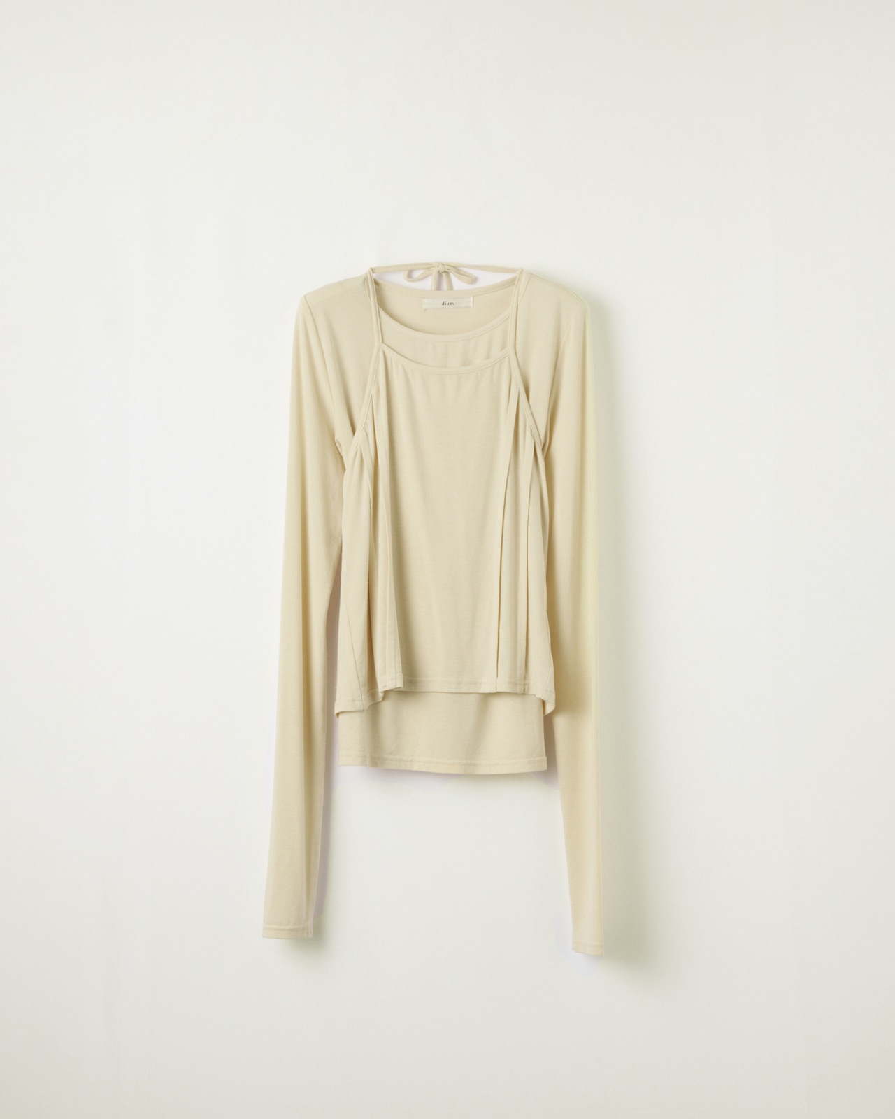 DU260721 Halter Neck Layered Tops
