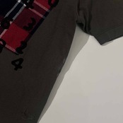 SOU SOU × le coq sportif ソウソウ × ルコックスポルティフ デザイン 半袖 Tシャツ/チャコールグレー系 メンズ