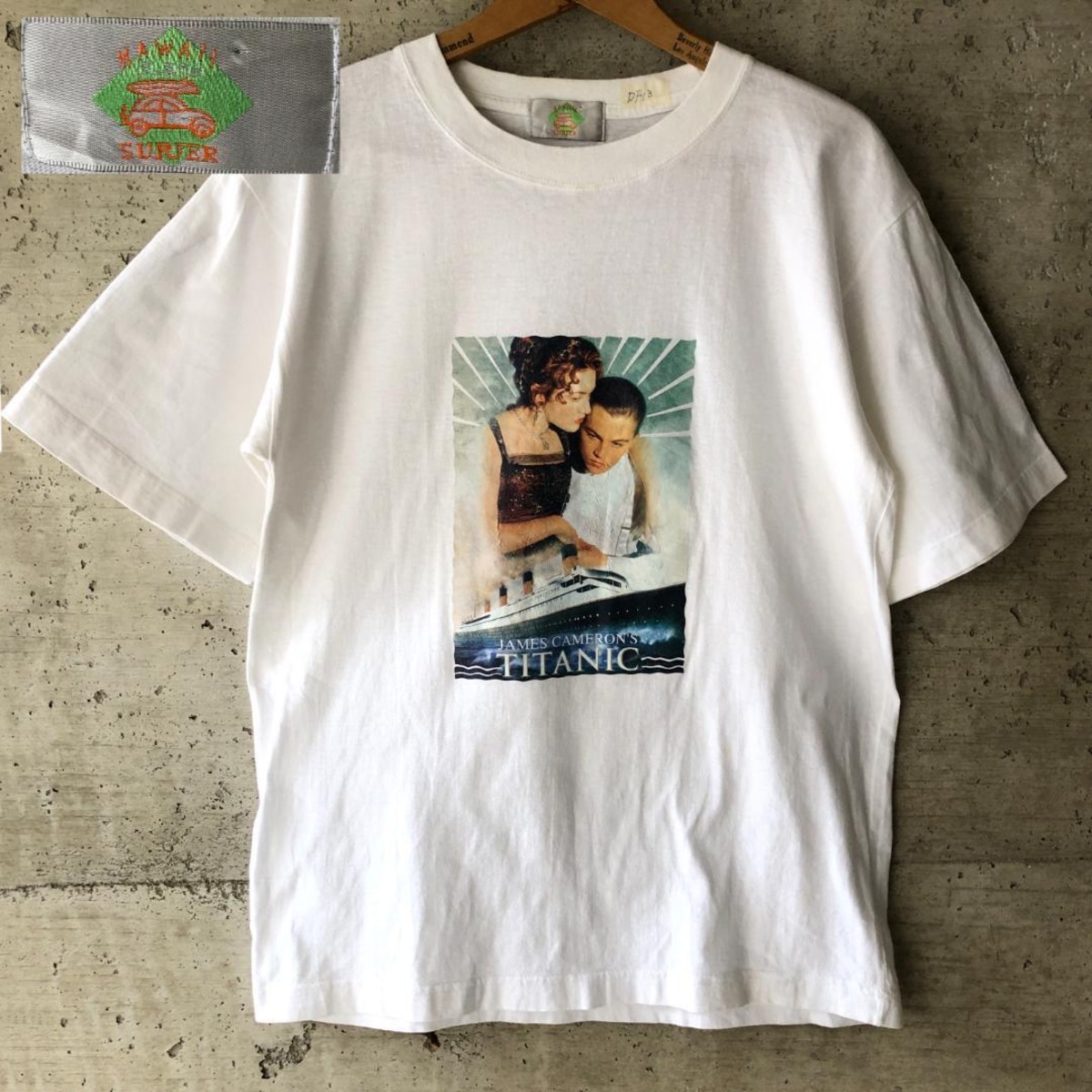 DF13】 Tシャツ 映画 ムービーT タイタニック レオナルドディカプリオ 