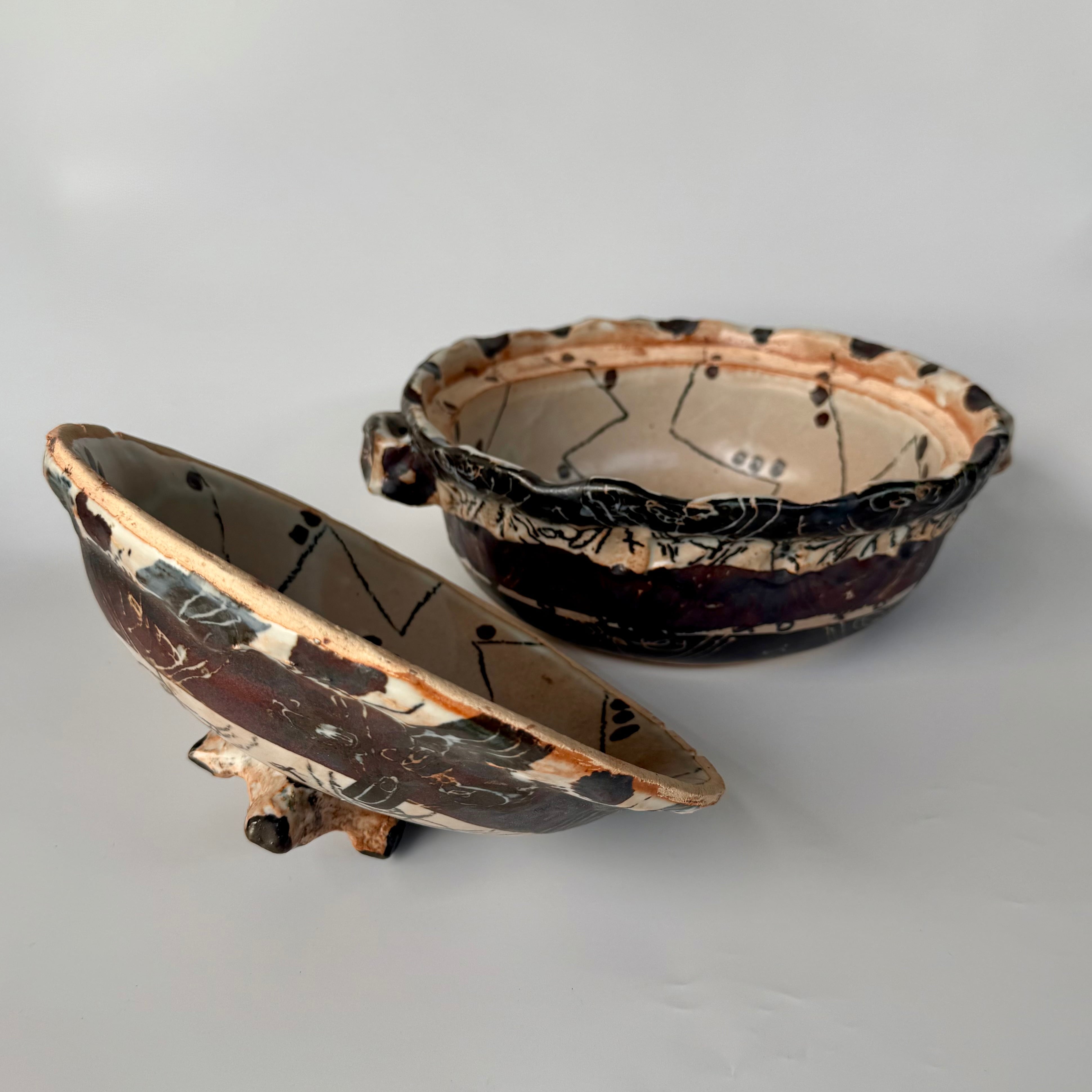 伊集院真理子 土鍋 5合サイズ アフリカ柄 | Lotus roots(ロータス