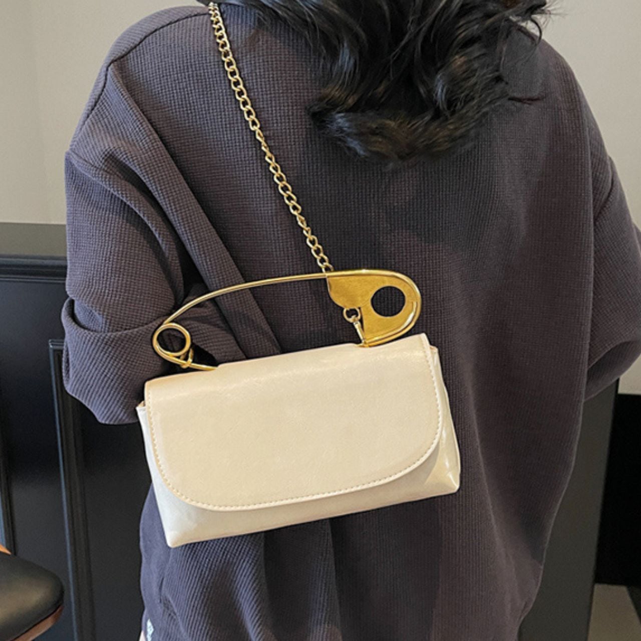 peace様確認用 Safety Pin Mini Bag 00944 | BUTTER(バター)