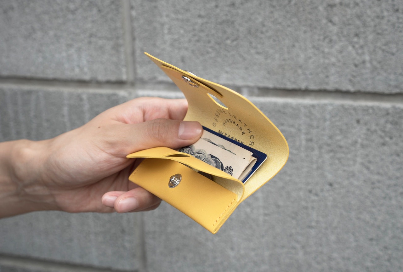 選べるスタイル　3WAY MINI WALLET / LEMON