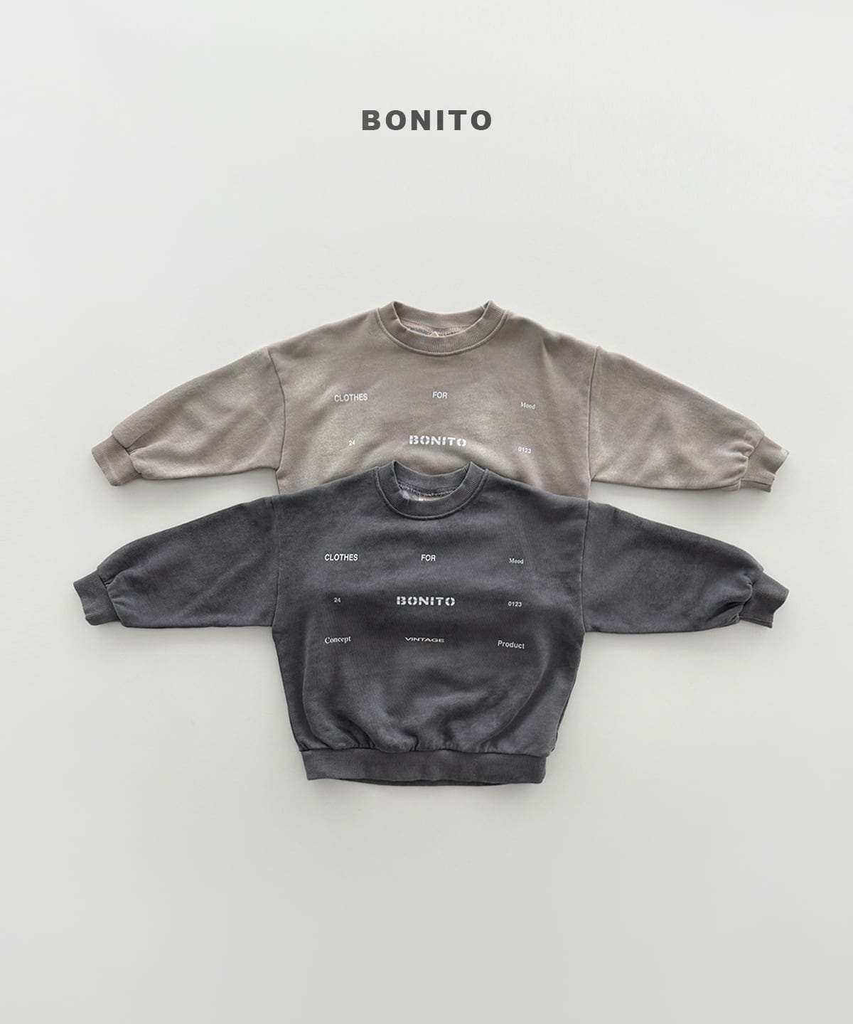 fog pig sweatshirt【BONITO】※9月中旬発送予定