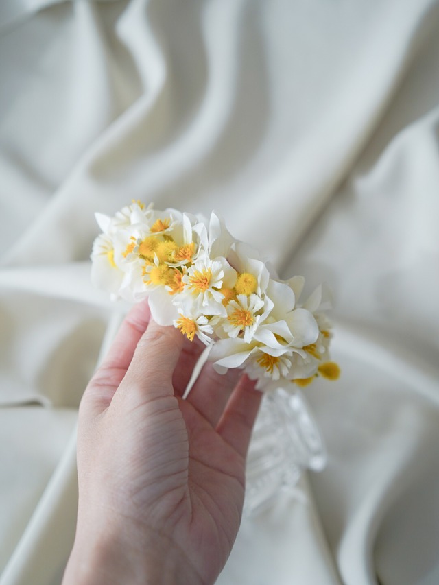 〈 即納 〉Drops Flora Crown - spring event ver. yellow white