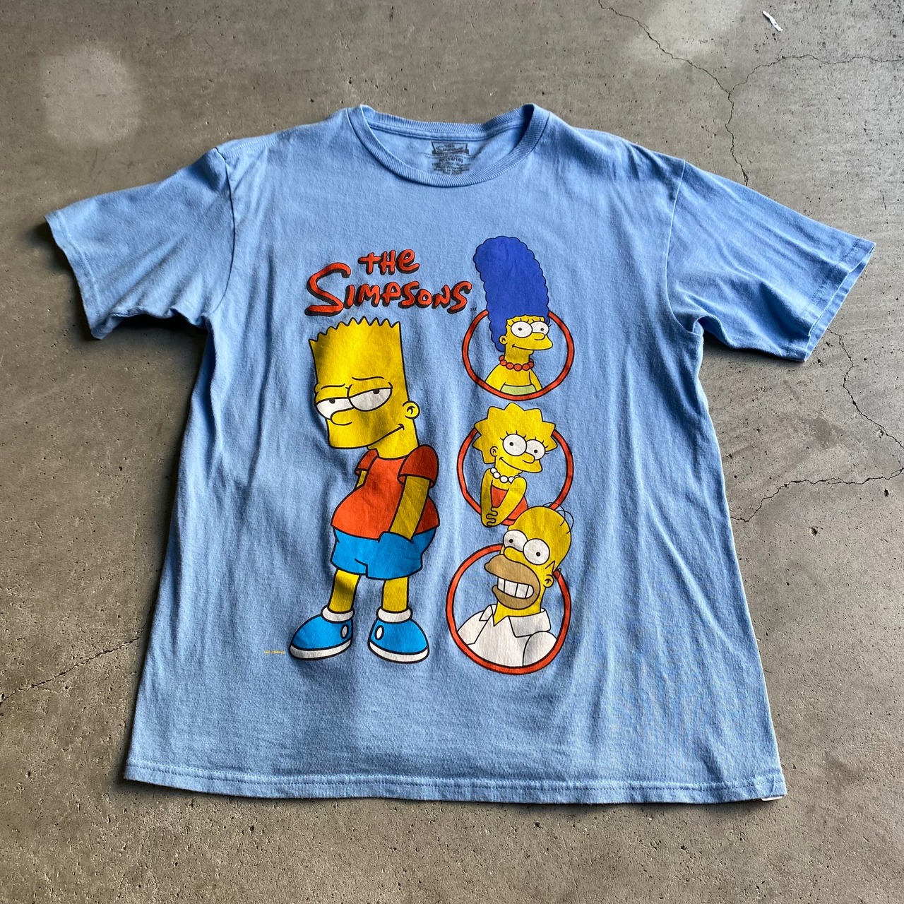 The Simpsons シンプソンズ キャラクター Tシャツ ボーイズXL メンズM 