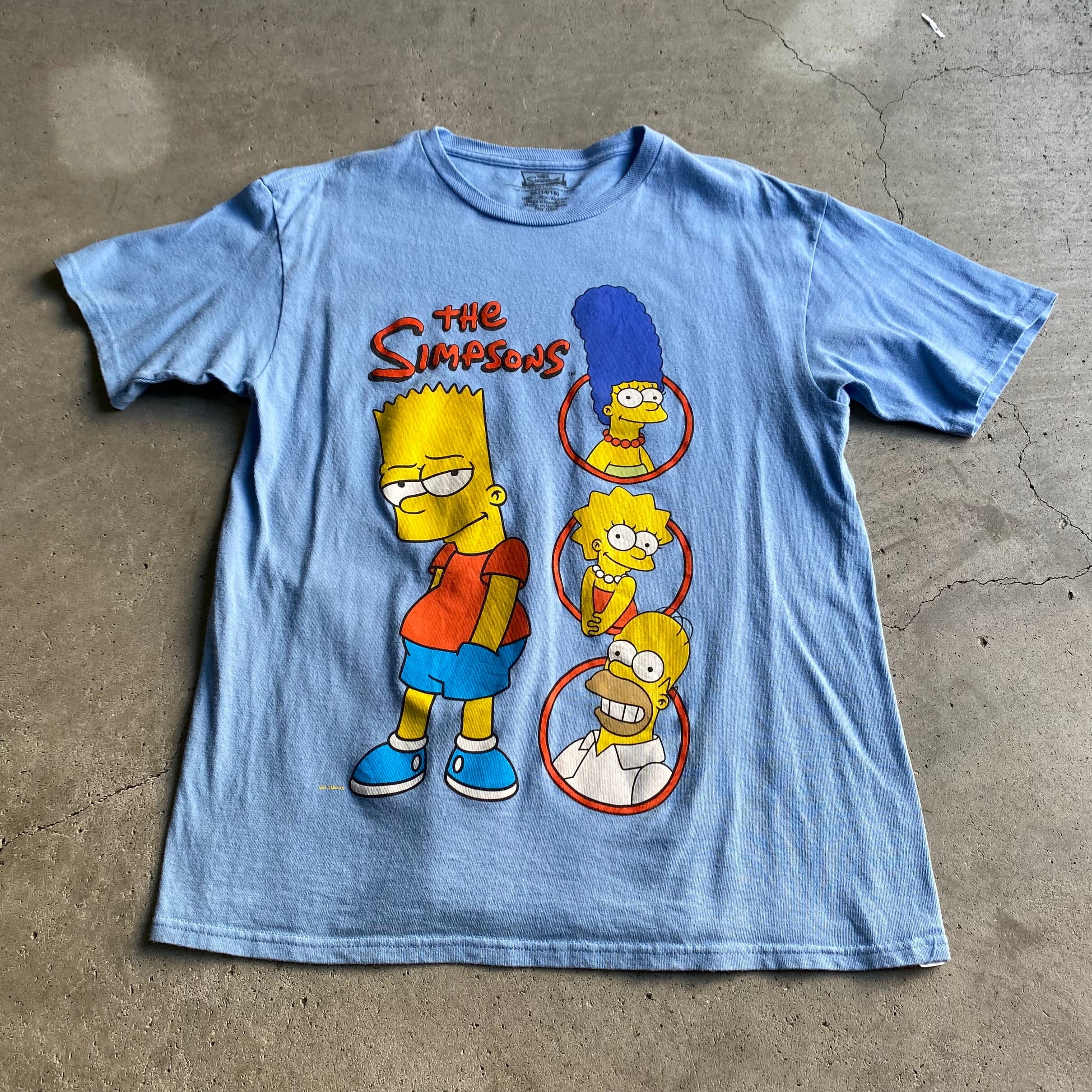 The Simpsons シンプソンズ キャラクター Tシャツ ボーイズXL メンズM 