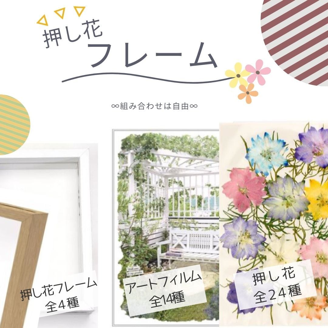 押し花アート八角形フレーム 【公式通販】