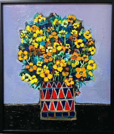 OIL COLOUR | 菜の花 | 油彩画