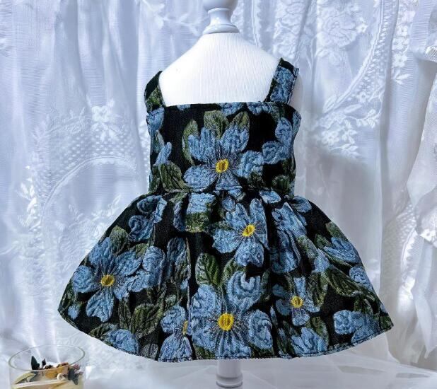 《予約》№3102142 ブラックフラワーワンピ