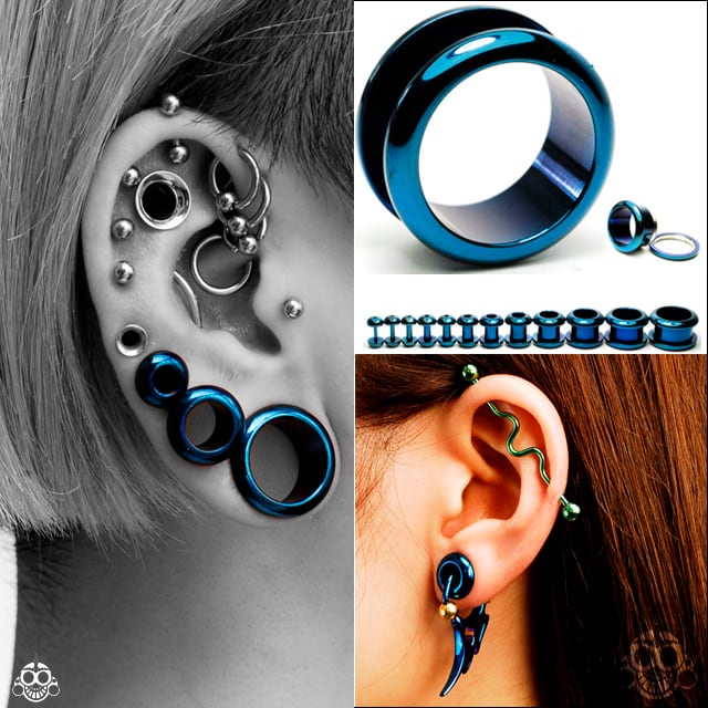 あるじゃん　AG FACTORY ピアス　ホールピアス　トンネル フレッシュトンネル 16mm 14mm 12mm 00G 0G 2G 4G 6G 8G ボディピアス