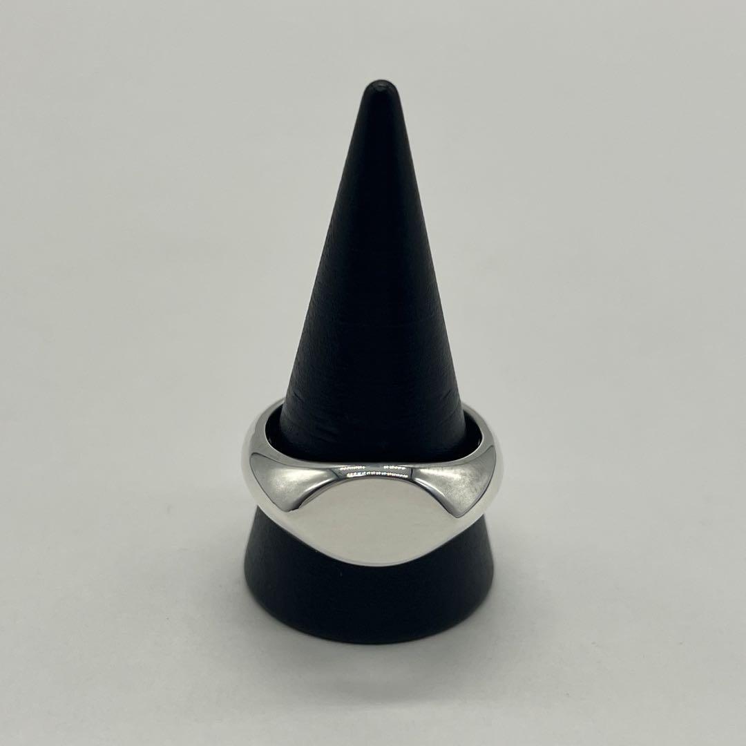 ティファニー TIFFANY&CO オーバル シグネットリング 23号 SV