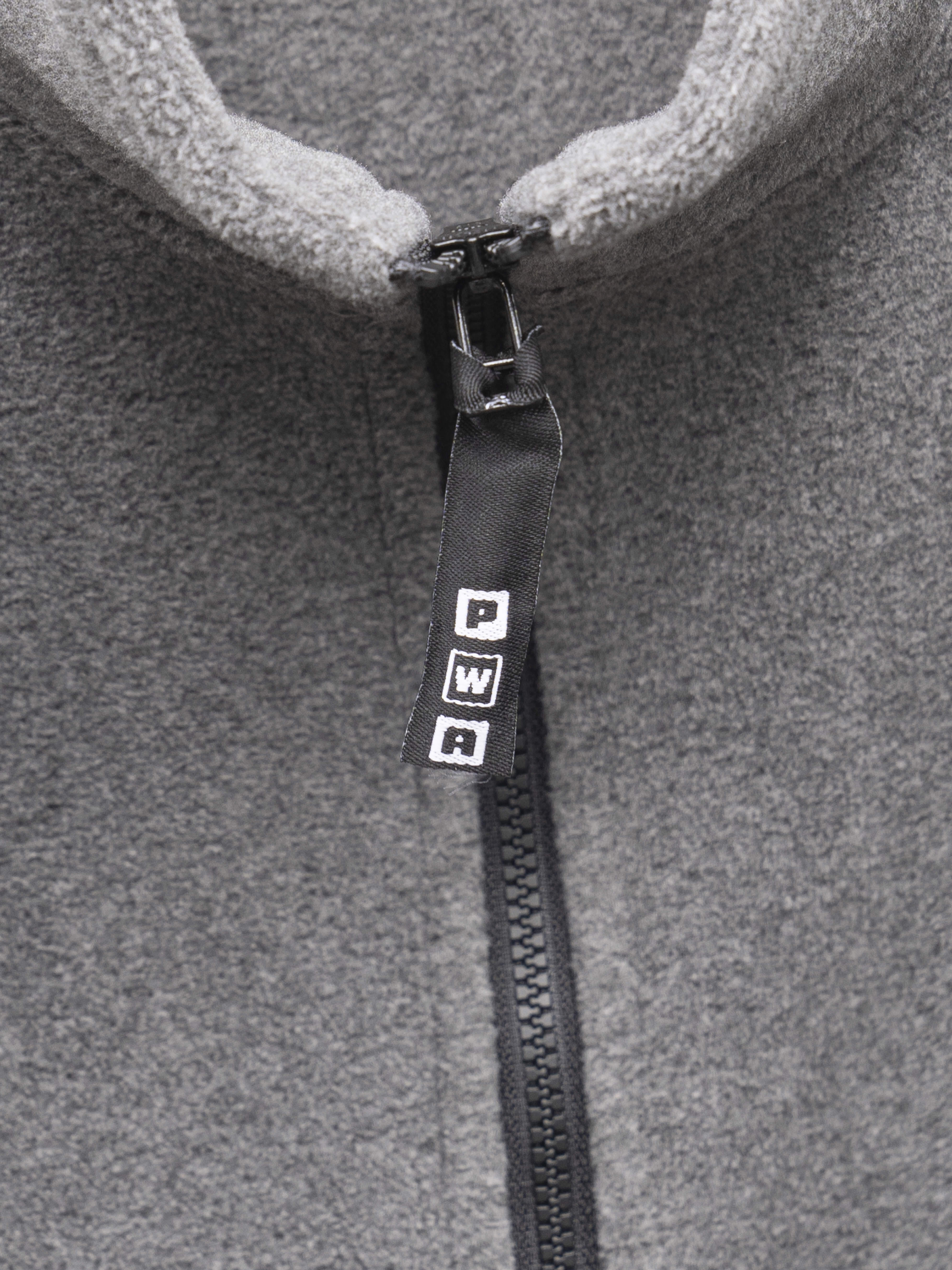 PWA POLARTEC RELAX P/O JACKET CHARCOAL P08C013-BZ04 | BEST PACKING  