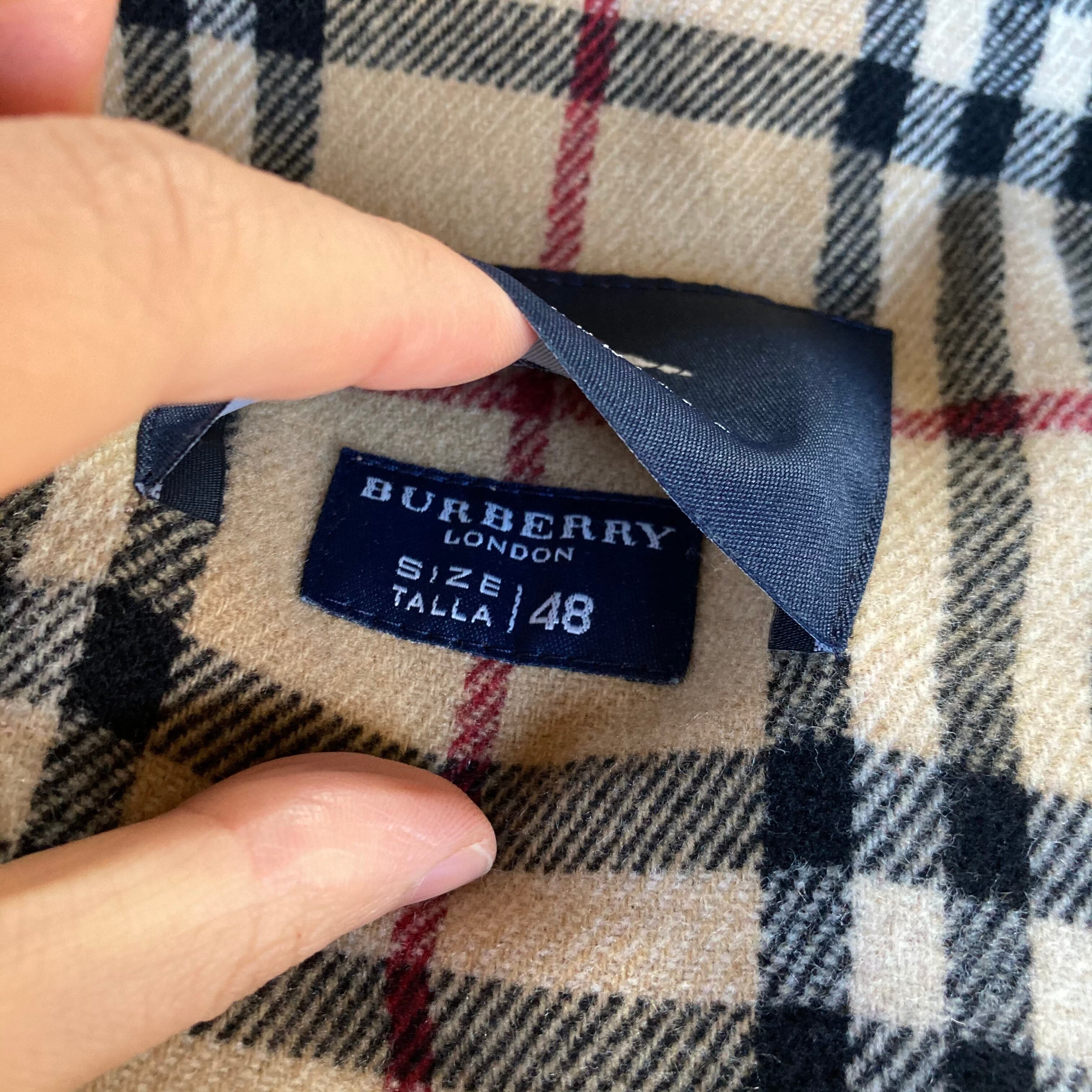 BURBERRY LONDON バーバリーロンドン ポルトガル製 ロング丈