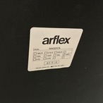 arflex MAGENTA アルフレックス マゼンタ 2人掛けソファ アイアン脚 リビング ダイニング ァブリック モダン シンプルモダン パープル系【中古】【350サイズ】