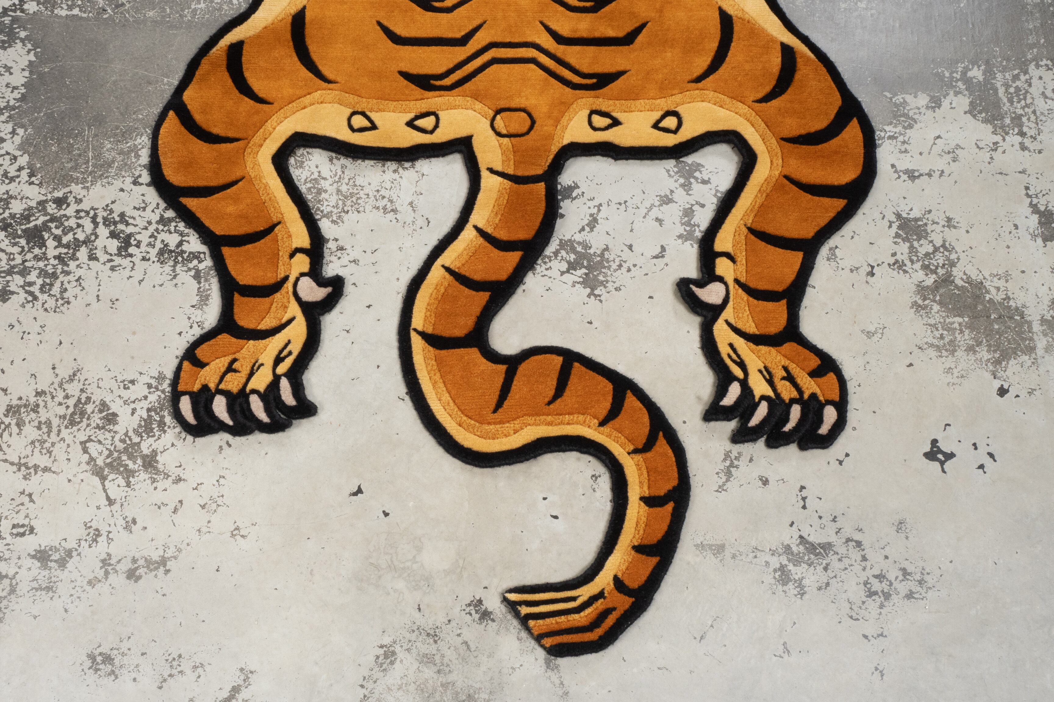 Tibetan Tiger Rug 《Lサイズ•プレミアムウール151》チベタンタイガー