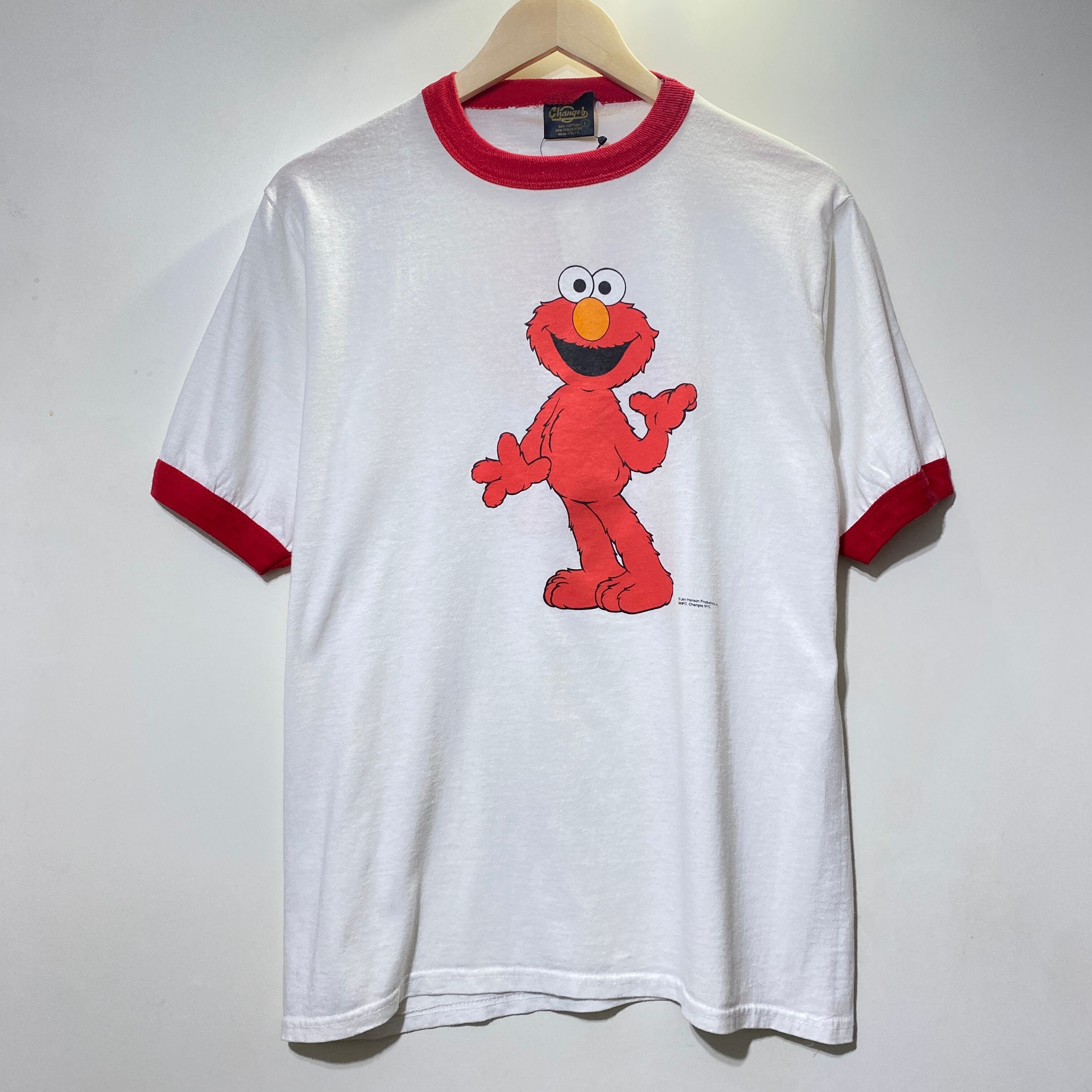 USA製 セサミストリート ビンテージ リンガーTシャツ BERT&ERNIE-