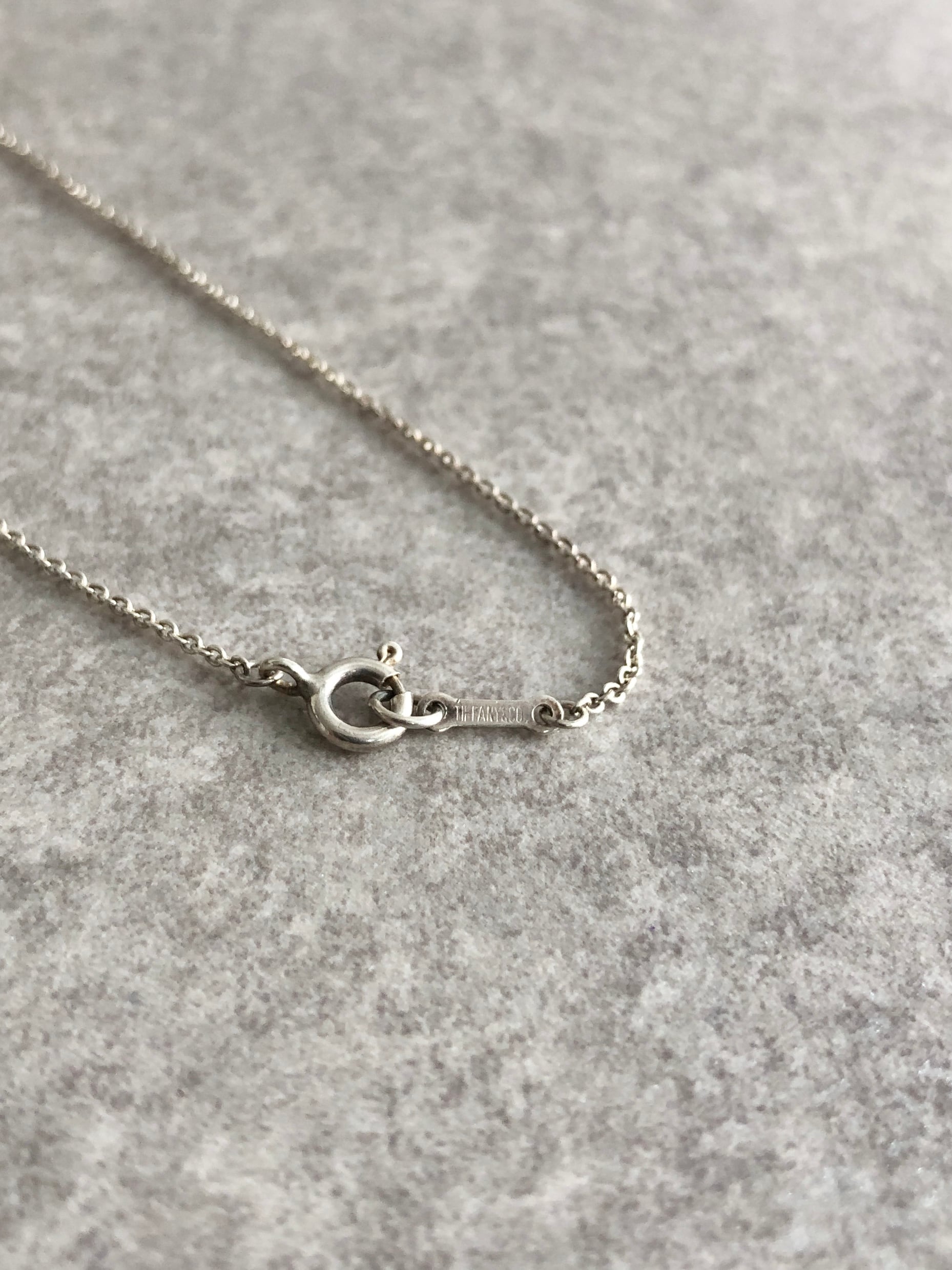 Tiffany & Co. ティファニー ネックレス シルバー ダブルループ 925