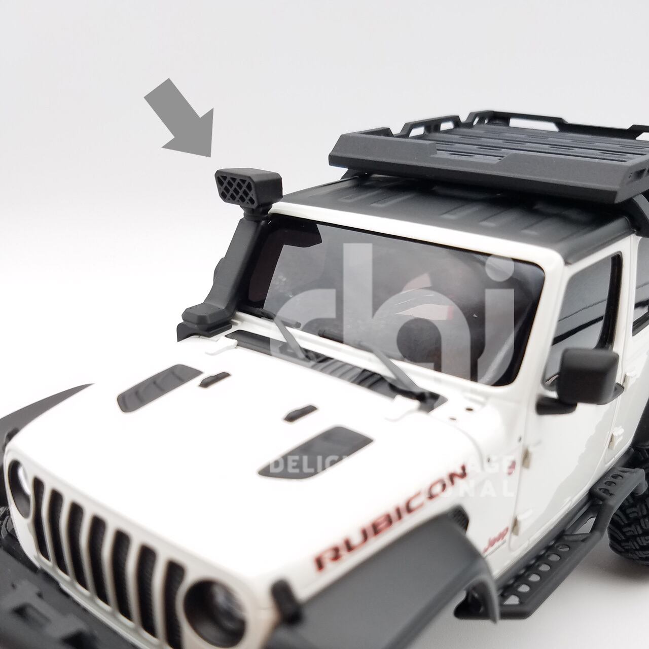 京商 Mini-z 4x4 Jeep ラングラー用 シュノーケル ミニッツ Kyosho