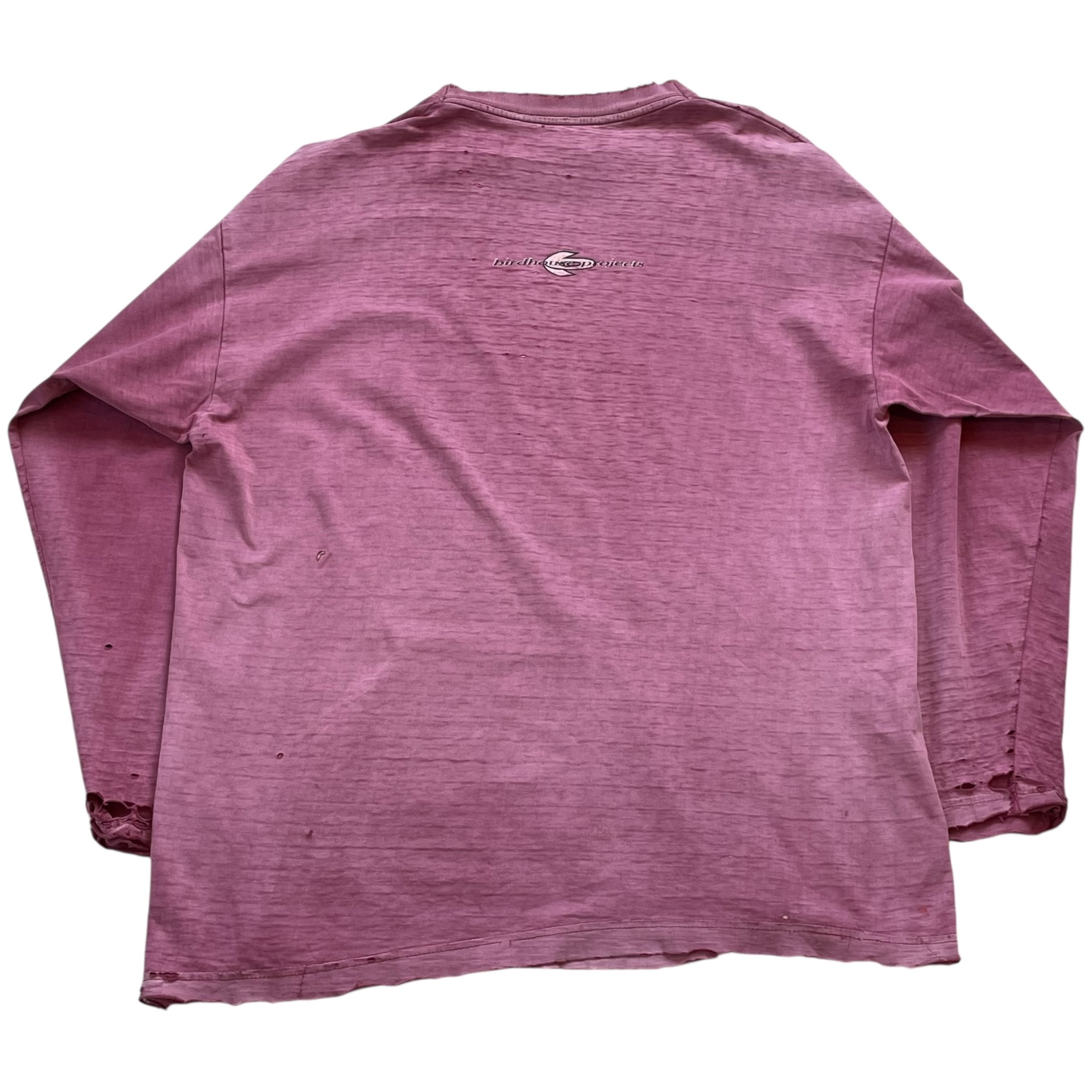 90s helmet L/S tシャツ 