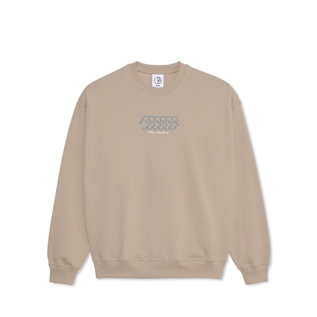 POLAR / FACES DAVE CREWNECK / TAUPE / M