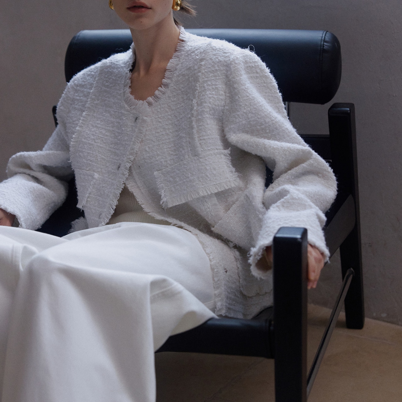 Tweed short Jacket T3568