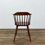 ACME Furniture WINDAN SIDE CHAIR アクメファニチャー ウィンダン サイド チェア ダイニングチェア ブラウン アーム付き【中古】【200サイズ】