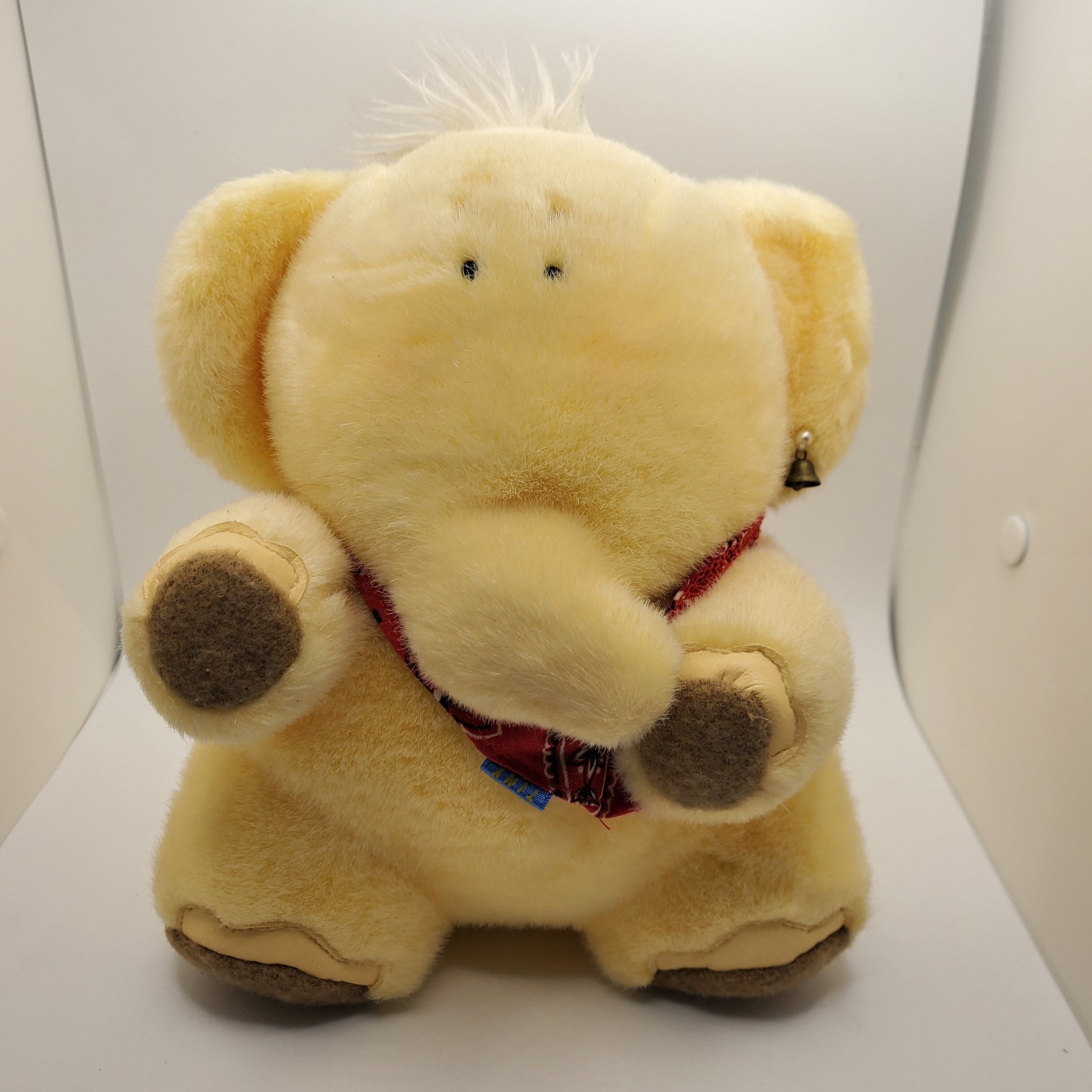 Bear/ベア/クマ・Plush・レトロぬいぐるみ・オルゴール付き・高さ約