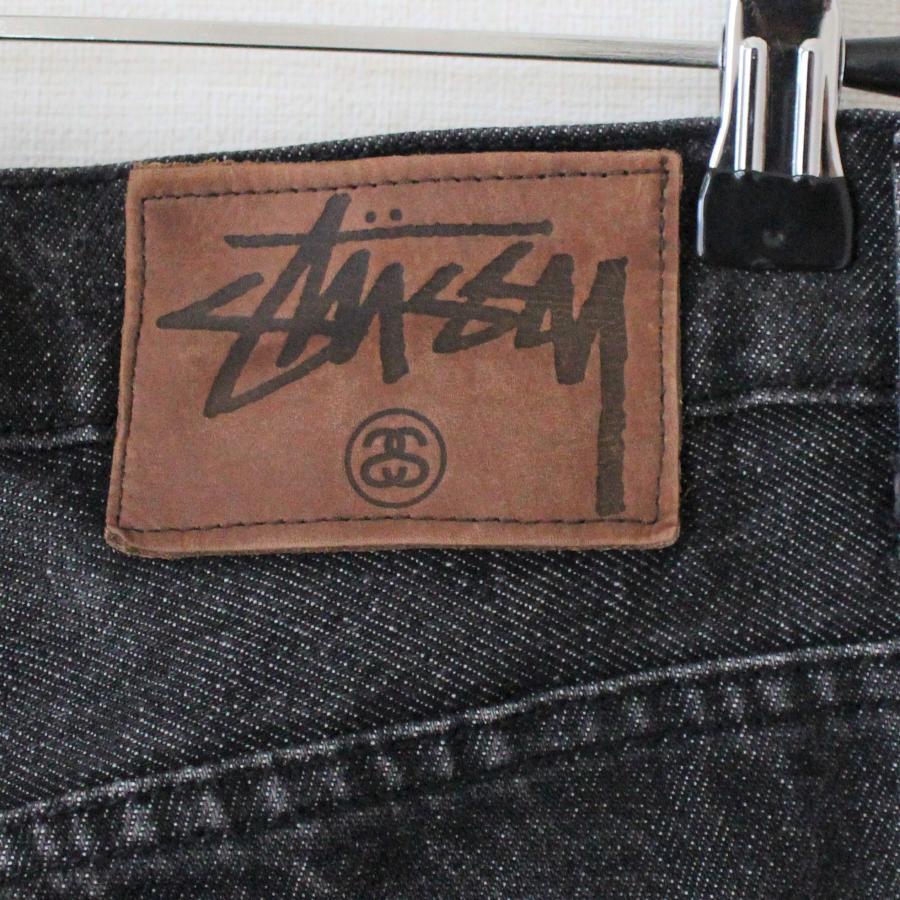 stussy ステューシー 90s デニムパンツ USA製 ブラックデニム 34 stussy ステューシー 90s デニムパンツ USA製 ブラックデニム 34