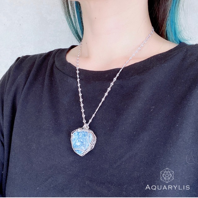 夢を叶える キンサイトペンダント 宝石質 天然石ジュエリー ブランド おしゃれ 原石 ネックレス パワーストーン 人気 効果 意味 誕生石 石言葉 アクアリリスonlinestore