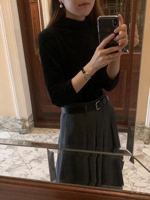 ounce velvet pola tee