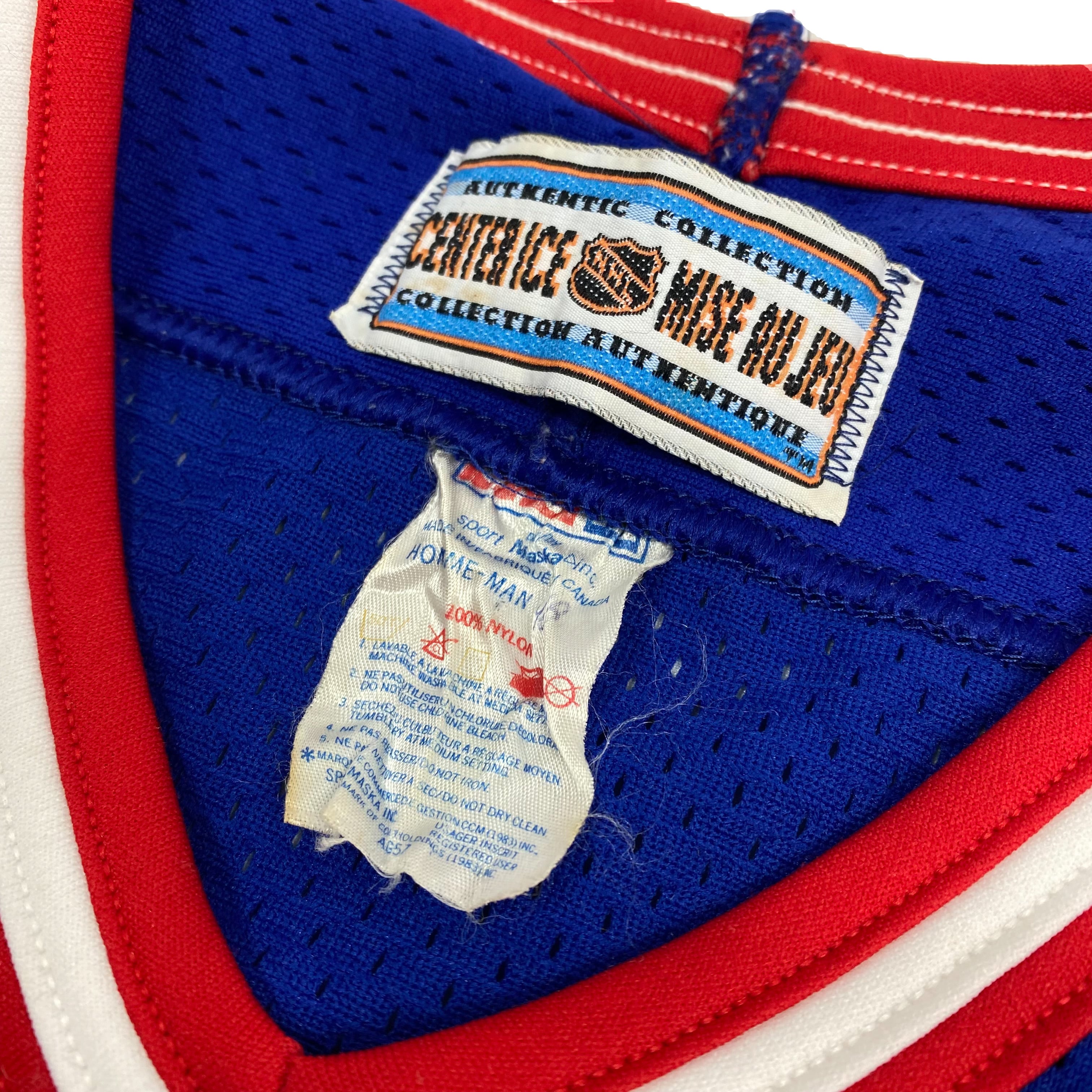 NHL NEW YORK RANGERS Mesh Game Shirt / ニューヨーク