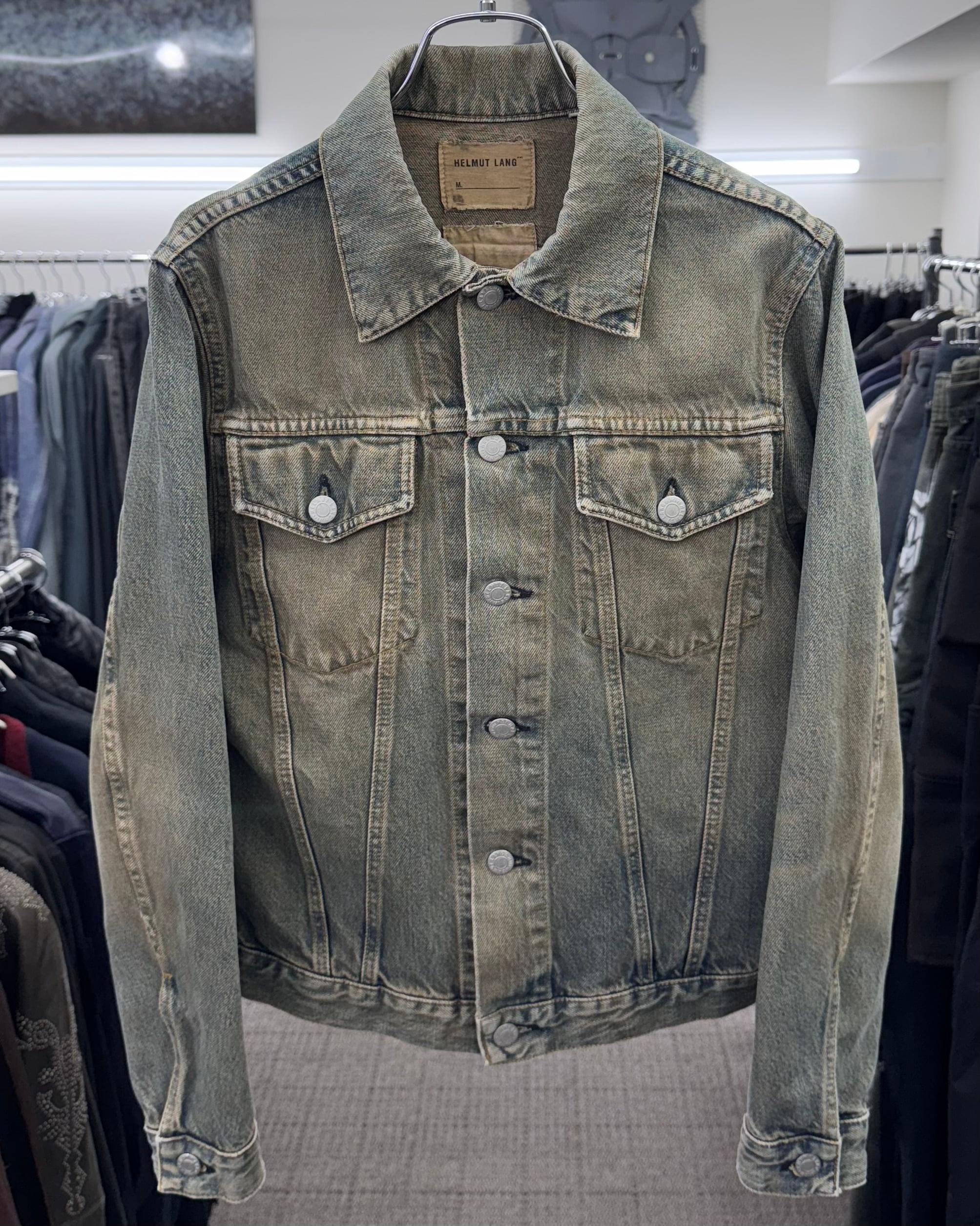 HELMUT LANG マフラー HELMUT LANG - ヘルムートラング オールド フーデッド マフラー