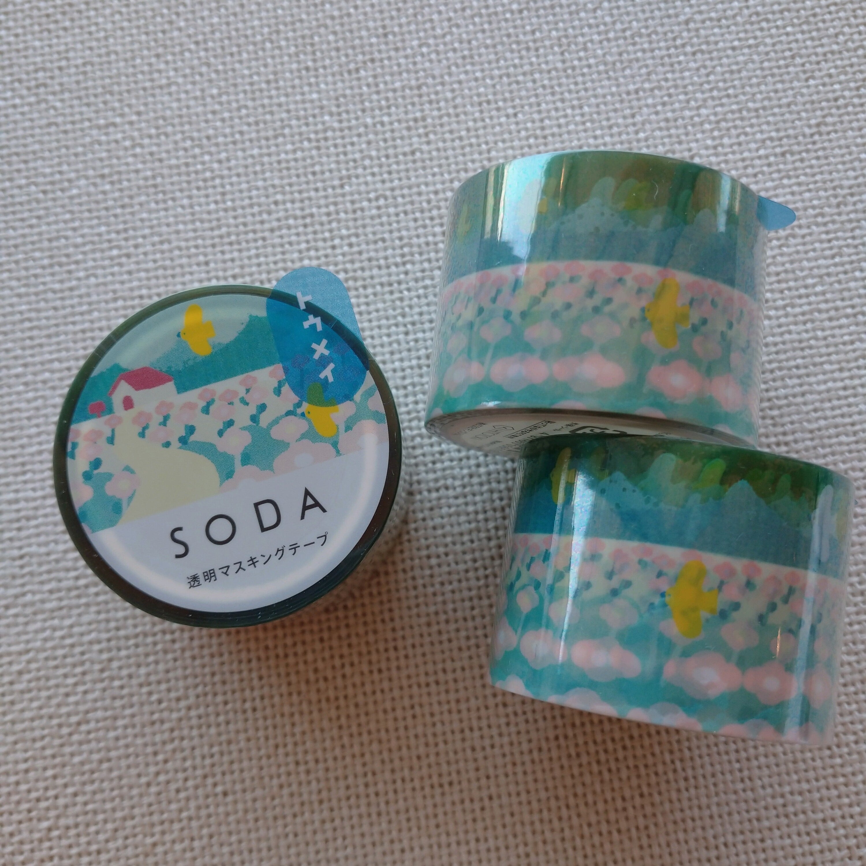 SODA ホーム 30mm透明マステ SO01