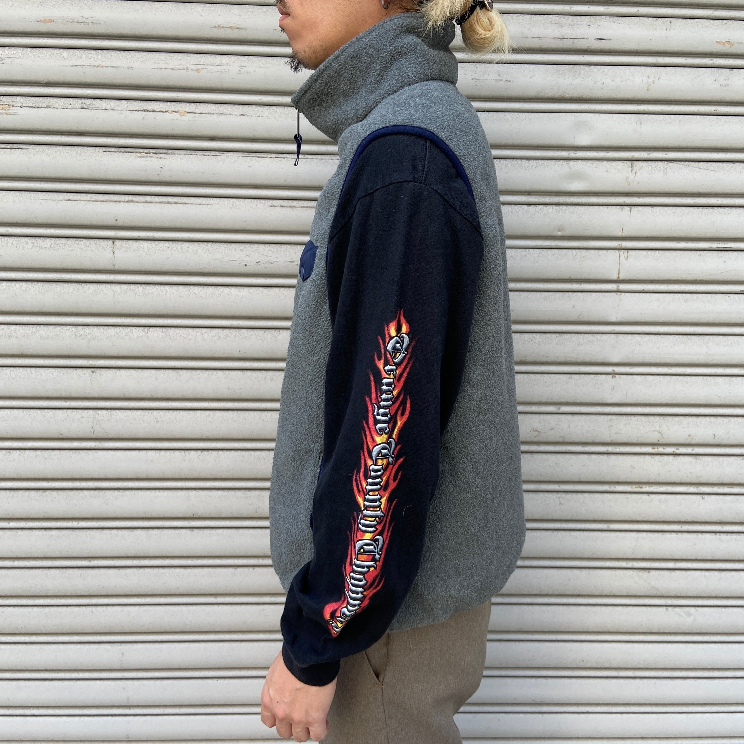 patagonia パタゴニア シンチラフリースベスト 16年製 グレー M | 古着