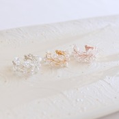 結わい(小)イヤカフ（シルバー）